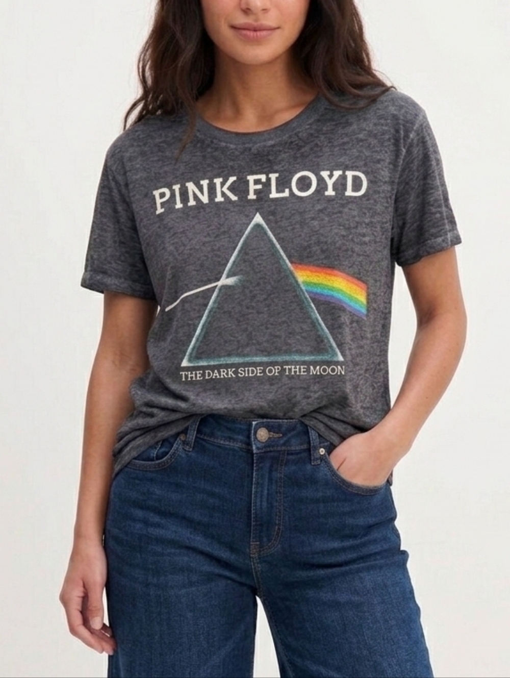 Official Pink Floyd Graphic Tee – Size M, Authentic Merch.